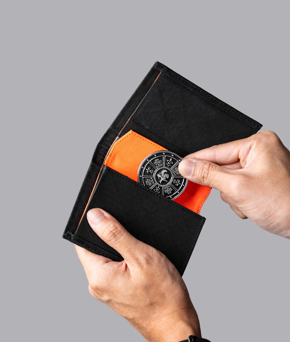 ARK Bifold Coin Wallet - Image 4