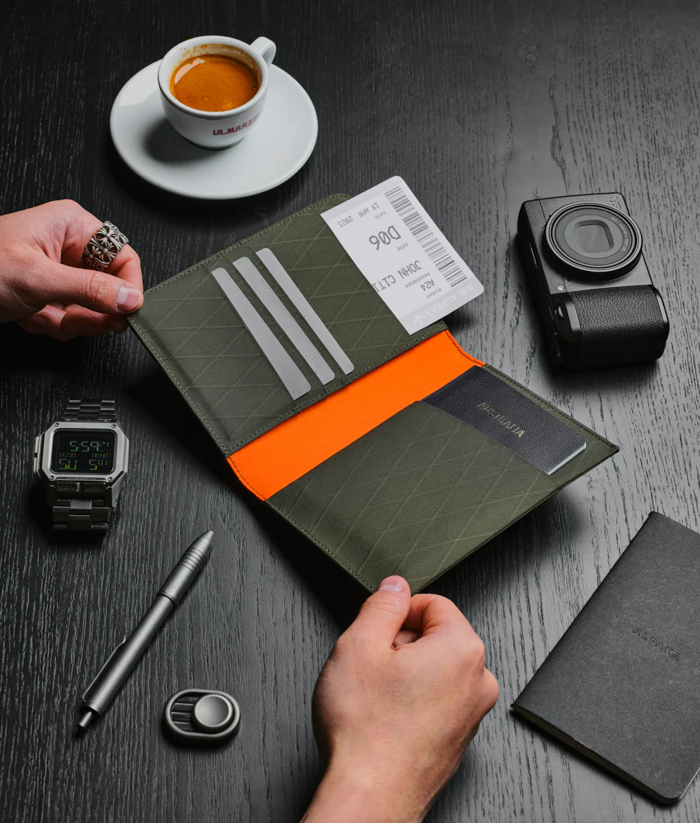 ARK Bifold Passport Wallet - Image 5