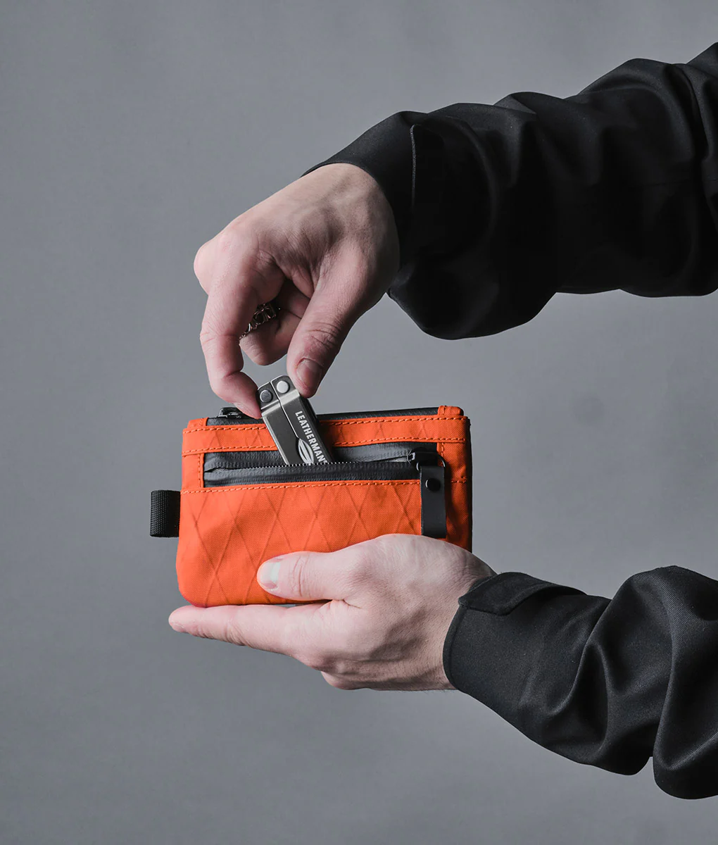 Zip Pouch - Hot Orange - Image 6