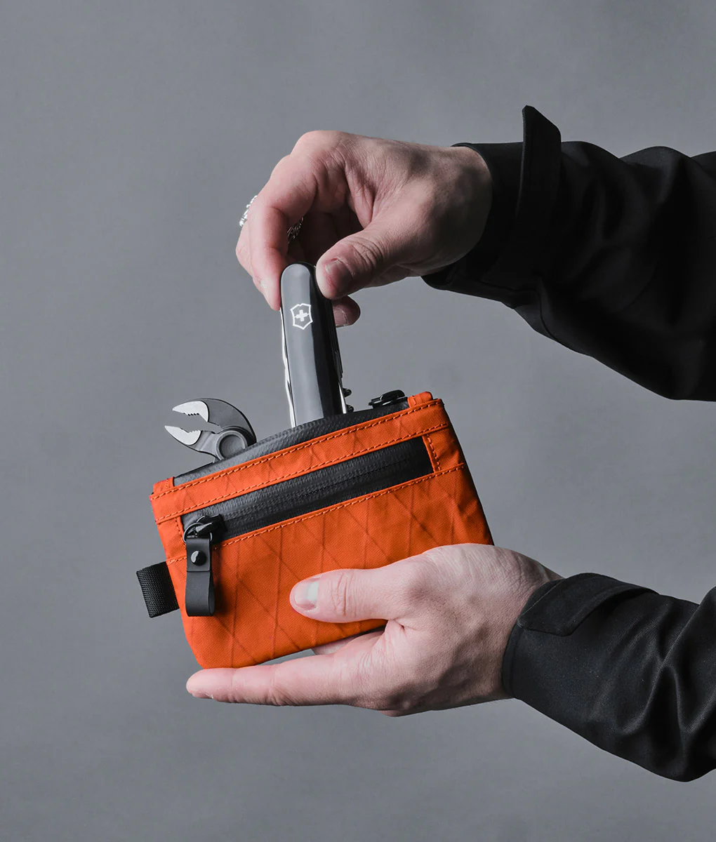 Zip Pouch - Hot Orange - Image 8