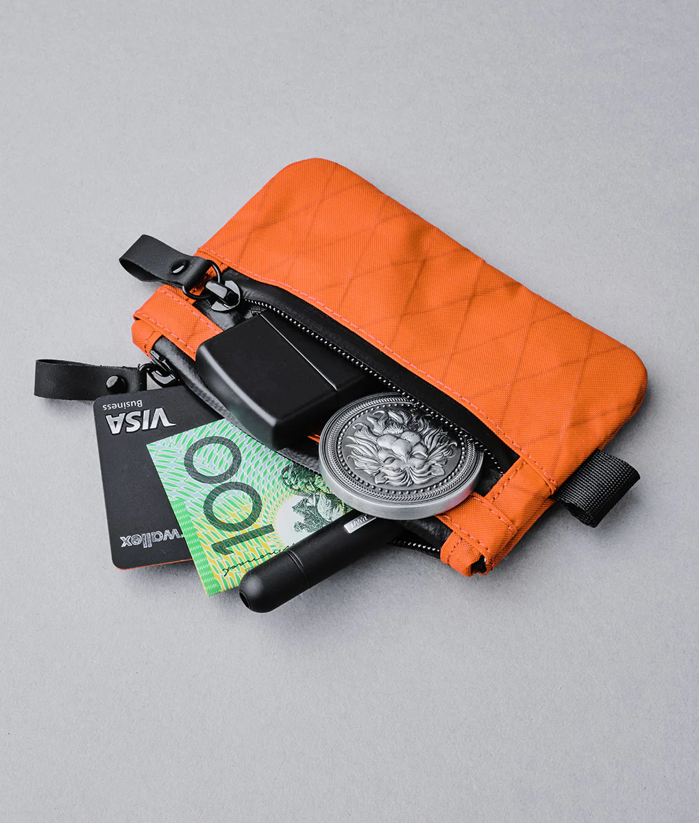 Zip Pouch - Hot Orange - Image 9