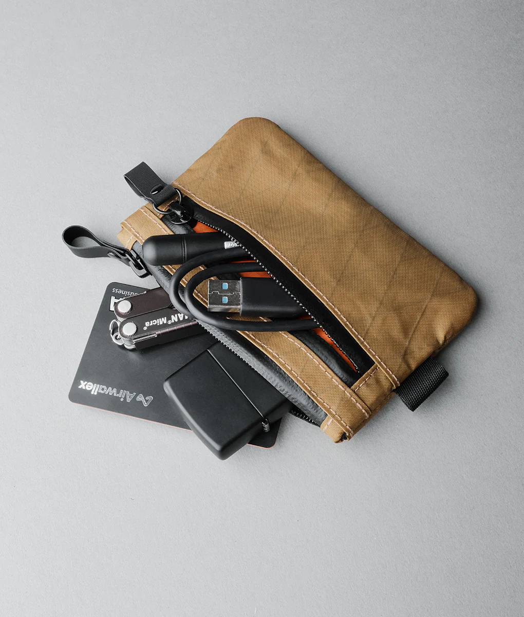 Zip Pouch - Coyote Brown - Image 5